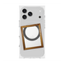 プレミアムスクエアケース with MagSafe［ Photo Frame - Light Gray ］