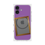 プレミアムスクエアケース with MagSafe［ Photo Frame - Purple ］