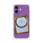 プレミアムスクエアケース with MagSafe［ Photo Frame - Purple ］