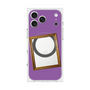 プレミアムスクエアケース with MagSafe［ Photo Frame - Purple ］
