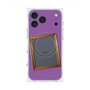 プレミアムスクエアケース with MagSafe［ Photo Frame - Purple ］