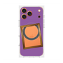 プレミアムスクエアケース with MagSafe［ Photo Frame - Purple ］