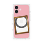 プレミアムスクエアケース with MagSafe［ Photo Frame - Pink ］