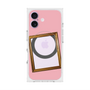 プレミアムスクエアケース with MagSafe［ Photo Frame - Pink ］