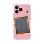プレミアムスクエアケース with MagSafe［ Photo Frame - Pink ］