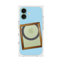 プレミアムスクエアケース with MagSafe［ Photo Frame - Light Blue ］