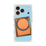 プレミアムスクエアケース with MagSafe［ Photo Frame - Light Blue ］