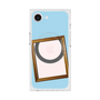 プレミアムスクエアケース with MagSafe［ Photo Frame - Light Blue ］