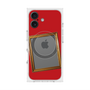 プレミアムスクエアケース with MagSafe［ Photo Frame - Red ］