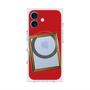プレミアムスクエアケース with MagSafe［ Photo Frame - Red ］