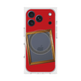 プレミアムスクエアケース with MagSafe［ Photo Frame - Red ］