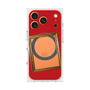 プレミアムスクエアケース with MagSafe［ Photo Frame - Red ］