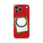 プレミアムスクエアケース with MagSafe［ Photo Frame - Red ］