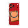 プレミアムスクエアケース with MagSafe［ Photo Frame - Red ］