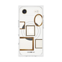 プレミアムスクエアケース with MagSafe［ Photo Frames - White ］