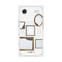 プレミアムスクエアケース with MagSafe［ Photo Frames - White ］