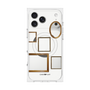 プレミアムスクエアケース with MagSafe［ Photo Frames - White ］