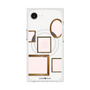 プレミアムスクエアケース with MagSafe［ Photo Frames - White ］