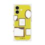 プレミアムスクエアケース with MagSafe［ Photo Frames - Yellow ］