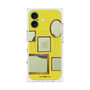 プレミアムスクエアケース with MagSafe［ Photo Frames - Yellow ］