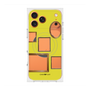 プレミアムスクエアケース with MagSafe［ Photo Frames - Yellow ］