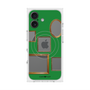 プレミアムスクエアケース with MagSafe［ Photo Frames - Green ］