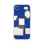 プレミアムスクエアケース with MagSafe［ Photo Frames - Blue ］