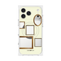 プレミアムスクエアケース with MagSafe［ Photo Frames - Ivory ］