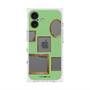 プレミアムスクエアケース with MagSafe［ Photo Frames - Light Green ］