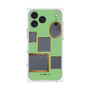 プレミアムスクエアケース with MagSafe［ Photo Frames - Light Green ］
