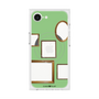 プレミアムスクエアケース with MagSafe［ Photo Frames - Light Green ］
