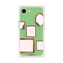 プレミアムスクエアケース with MagSafe［ Photo Frames - Light Green ］