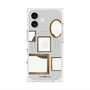 プレミアムスクエアケース with MagSafe［ Photo Frames - Light Gray ］