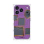 プレミアムスクエアケース with MagSafe［ Photo Frames - Purple ］