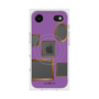 プレミアムスクエアケース with MagSafe［ Photo Frames - Purple ］