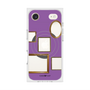 プレミアムスクエアケース with MagSafe［ Photo Frames - Purple ］