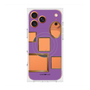 プレミアムスクエアケース with MagSafe［ Photo Frames - Purple ］