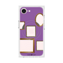 プレミアムスクエアケース with MagSafe［ Photo Frames - Purple ］
