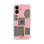 プレミアムスクエアケース with MagSafe［ Photo Frames - Pink ］