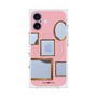 プレミアムスクエアケース with MagSafe［ Photo Frames - Pink ］
