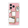 プレミアムスクエアケース with MagSafe［ Photo Frames - Pink ］