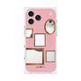 プレミアムスクエアケース with MagSafe［ Photo Frames - Pink ］