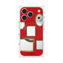 プレミアムスクエアケース with MagSafe［ Photo Frames - Red ］
