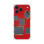 プレミアムスクエアケース with MagSafe［ Photo Frames - Red ］