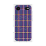 プレミアムスクエアケース with MagSafe［ Tartan Check - Purple ］