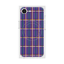 プレミアムスクエアケース with MagSafe［ Tartan Check - Purple ］