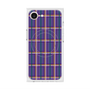 プレミアムスクエアケース with MagSafe［ Tartan Check - Purple ］