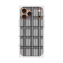 プレミアムスクエアケース with MagSafe［ Tartan Check - Gray ］