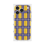 プレミアムスクエアケース with MagSafe［ Tartan Check - Yellow ］
