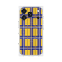 プレミアムスクエアケース with MagSafe［ Tartan Check - Yellow ］